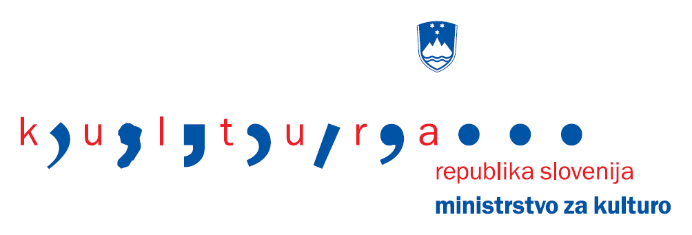 Logo Republika Slovenija Ministrstvo za kulturo