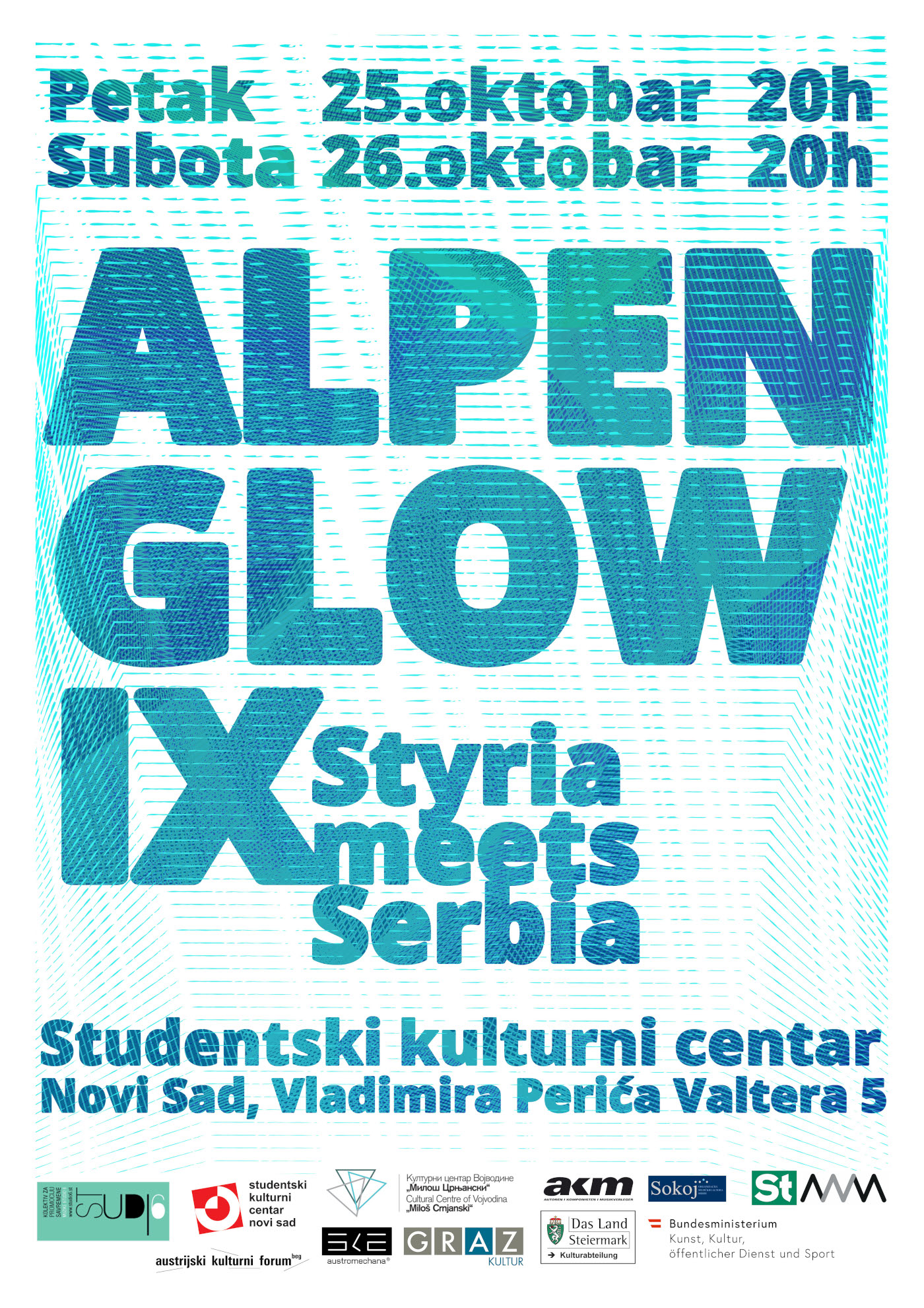 Poster Alpenglow IX