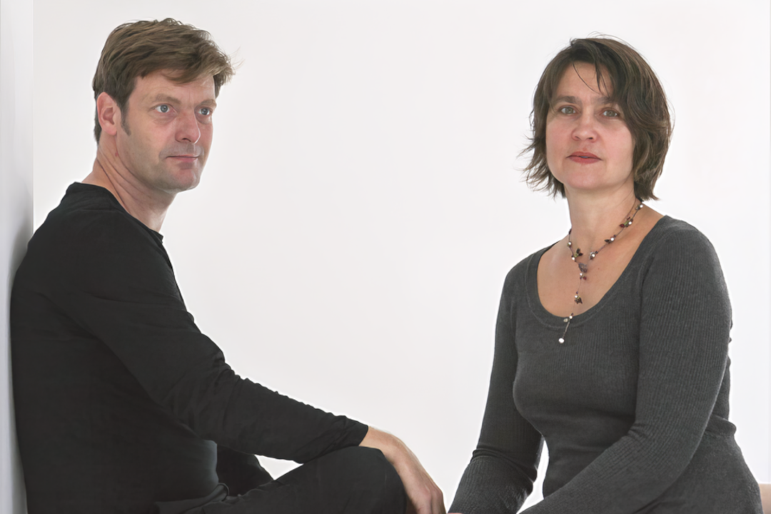 A photo of Georg Wissel and Dušica Cajlan