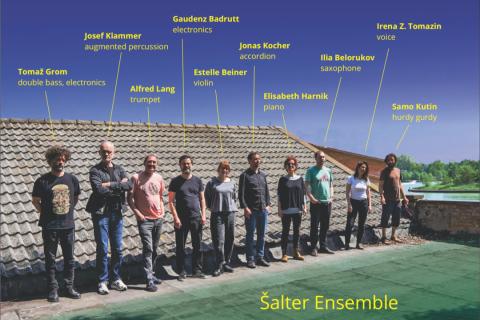 Postkarte Šalter Ensemble